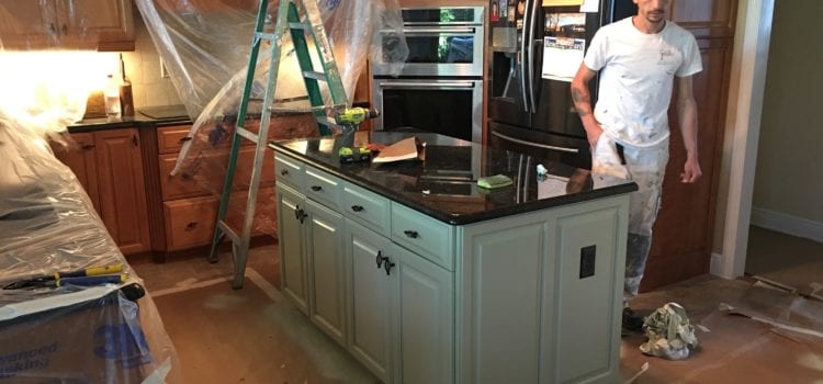 Cabinet Painting Spraying or Brushing Pros and Cons