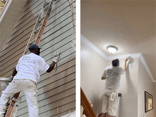 Interior and exterior house painters in Gainesville