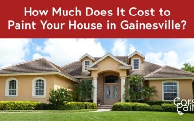 How Much Does It Cost to Paint Your House in Gainesville?