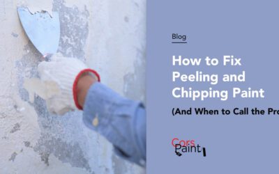 How to Fix Peeling and Chipping Paint (And When to Call the Pros)