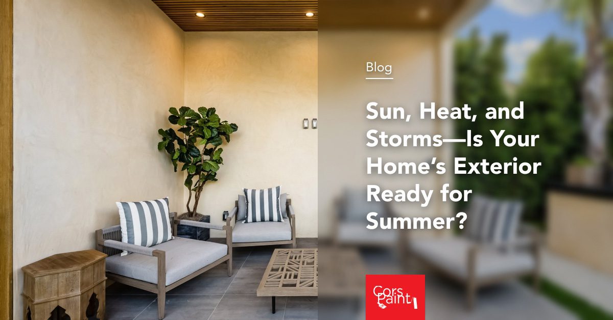 Sun heat and storms - is your home's exterior ready for summer