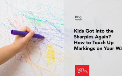 Kids Got into the Sharpies Again? How to Touch Up Markings on Your Walls