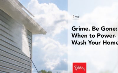 Grime, Be Gone: When to Power-Wash Your Home