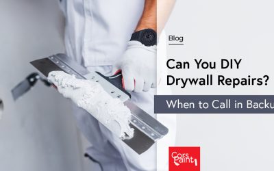 Can You DIY Drywall Repairs? When to Call in Backup